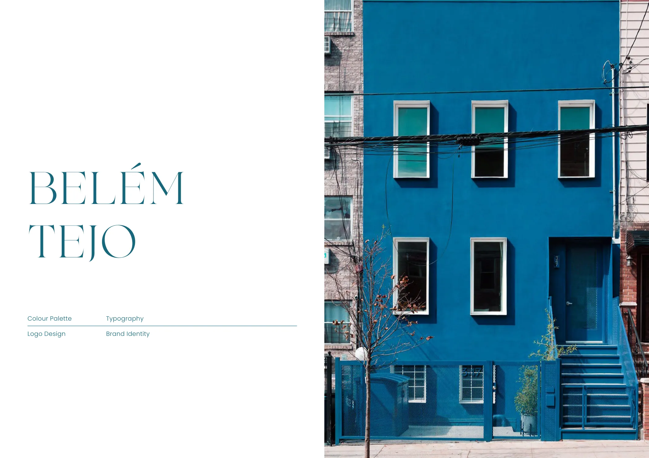 Belém Tejo brand identity 7